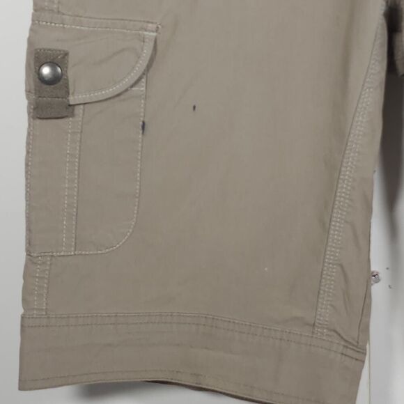 Kuhl Women’s Vintage Patimadye US8 Khaki Stretch Outdoor Hiking Cargo Shorts - Picture 7 of 10